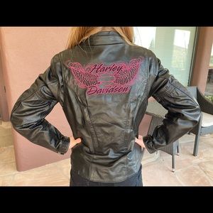 Harley Davidson Leather Ladies Jacket